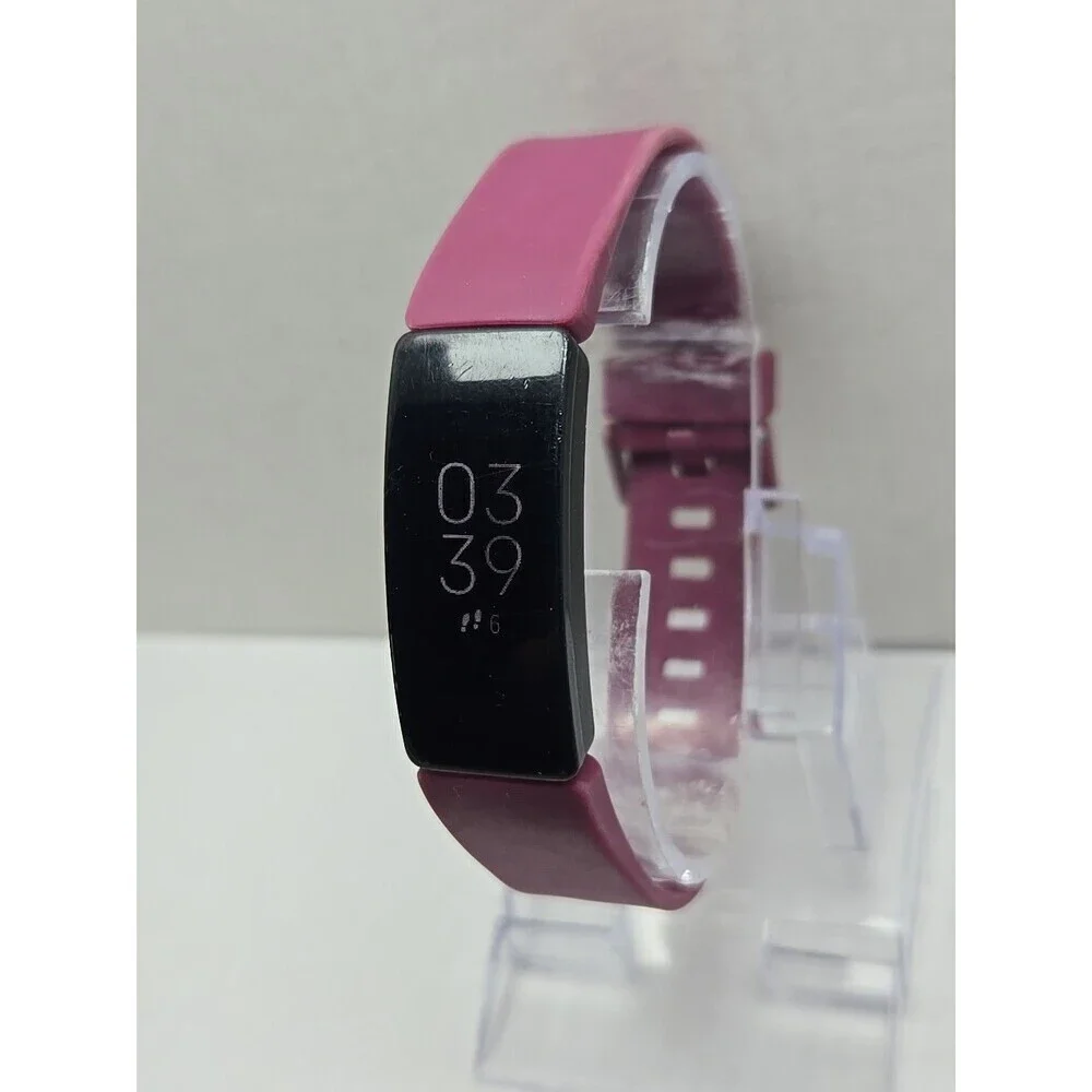 Fitbit Inspire HR FB413 Activity Tracker Heart Monitor Smartwatch W/ Charger